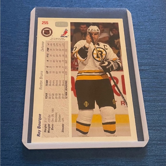 Ray Bourque Bruins Hockey Card - Picture 2 of 2